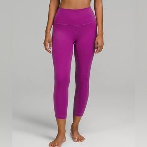Lululemon vivid plum 23” align leggings